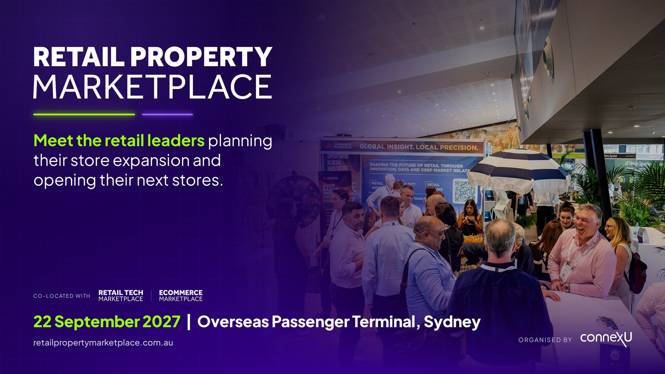 Cover of the Retail Property Marketplace 2027 - Exhibitor and Sponsor Brochure